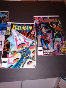 1991 Batman 455 462 466 467 NM- Breyfogle art