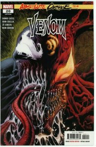 Venom #20 (2018) - 9.4 NM *Absolute Carnage* 1st Print Donny Cates