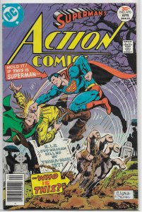 Action Comics   vol. 1   #470 VG Superman, Terra-Man, Green Lantern, Flash