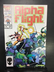 Alpha Flight #34 Direct Edition (1986)nm