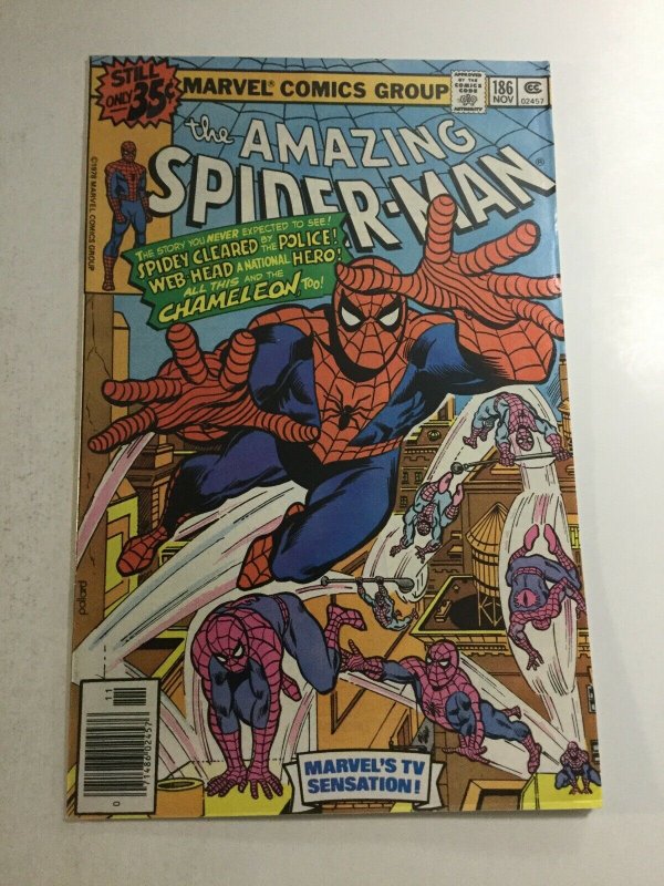 Amazing Spider-Man 186 Fn Fine 6.0 Marvel Comics