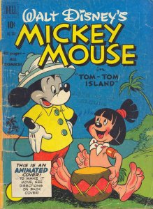 Four Color Comics (2nd Series) #304 GD ; Dell | low grade comic 1950 Mickey Mous