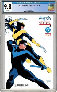 BATMAN/DEADPOOL #1 BRUNO REDONDO VARIANT CGC 9.8 NM PRESALE 11/19