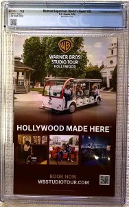 ?~DC~BATMAN/SUPERMAN WORLD'S FINEST #25~?~WILLIAM SHATNER VARIANT~?CGC 9.8?