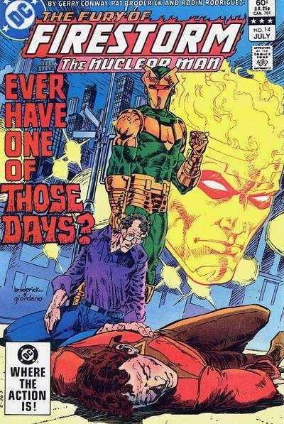 Fury of Firestorm (1982 series) #14, VF+ (Stock photo)