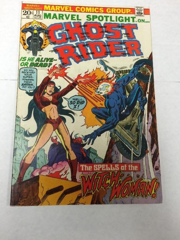 Marvel Spotlight On Ghost Rider 11 6.0 Fine Fn