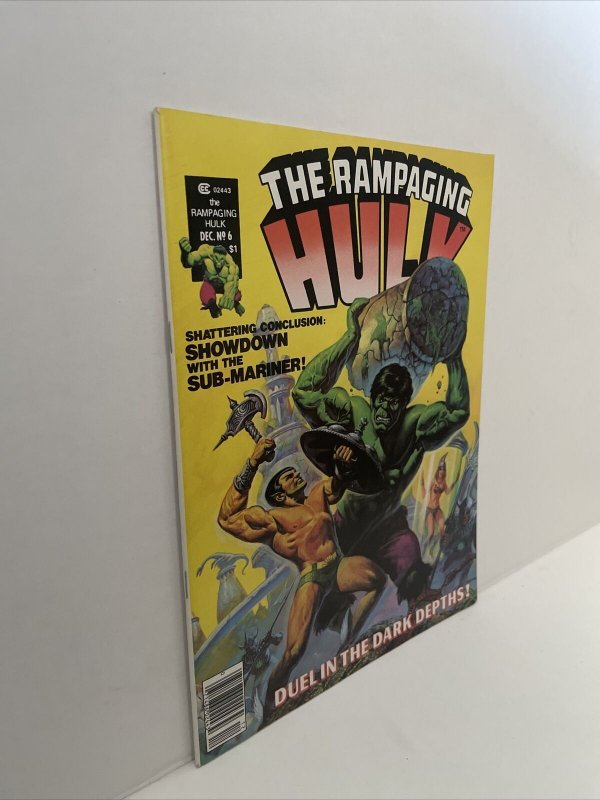 Rampaging Hulk #6 1977 Marvel Magazine