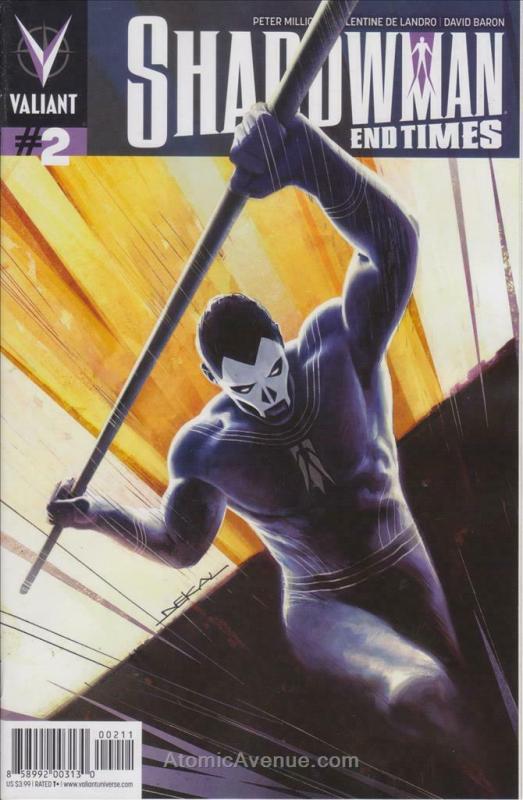 Shadowman: End Times #2 VF/NM; Valiant | save on shipping - details inside