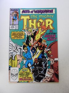 The Mighty Thor #412 (1989) 1st full appearance of New Warriors VF condition