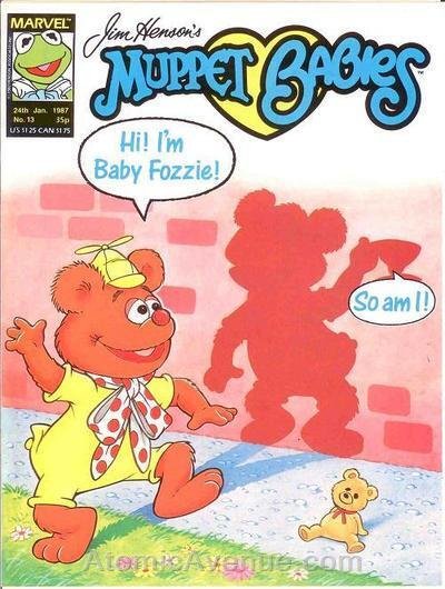 Muppet Babies (Marvel UK) #13 VG ; Marvel UK | low grade comic