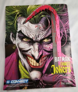 New 2020 DC Comics BATMAN THREE JOKERS Mini Promo Poster DC Connect 10 x 13