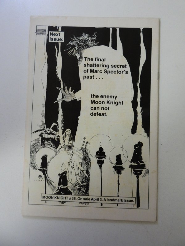 Moon Knight #37 (1984) FN/VF condition