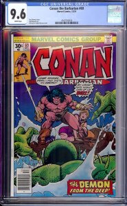 Conan the Barbarian #69 (December 1976, Marvel Comics) CGC 9.6 White Pages