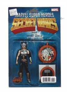 Secret Wars #5 John Tyler Christopher Action Figure (Thor) Variant (2015) b5