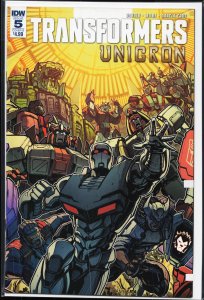 Transformers: Unicron #5 Cover B (2018) Transformers