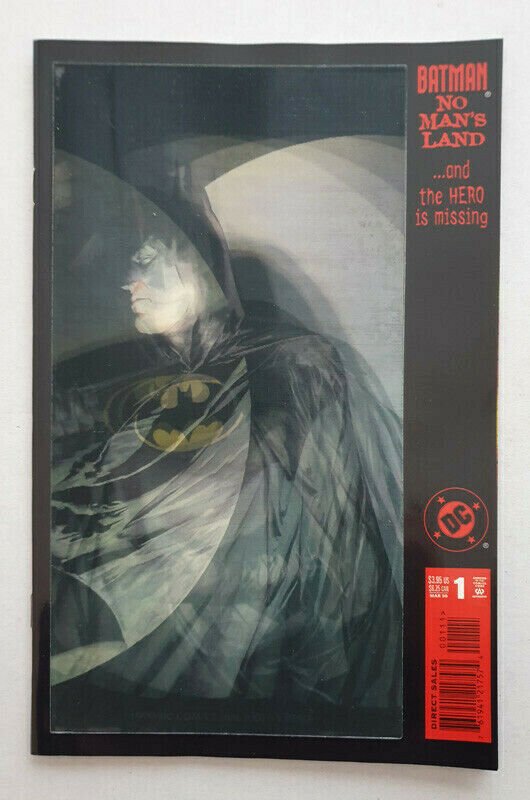 DC Batman No Man's Land 1999 #1   Lenticular Cover