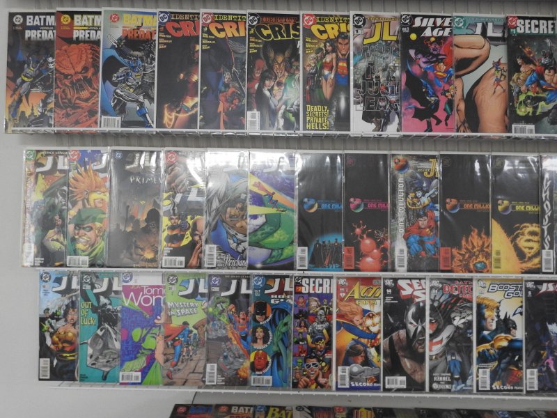 Huge Lot 140+ Comics W/ JLA, Batman, Robin, Avengers+ Avg VF- Condition!