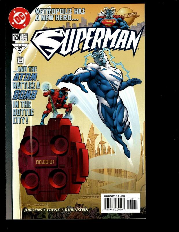 12 Superman DC Comics # 116 117 118 119 120 121 122 123 124 125 126 127 JF18 