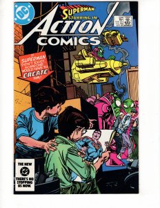 Action Comics #554 (1984) VF/NM or Better Gil Kane Cover & Art