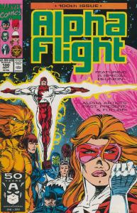 Alpha Flight (1st Series) #100 FN ; Marvel | Fabian Nicieza