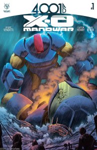 4001 A.D. X-O Manowar #1 Cover A Comic Book 2016 - Valiant