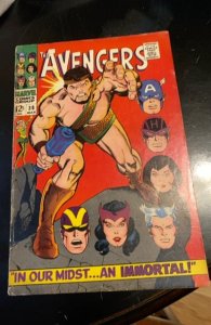 The Avengers #38 (1967)when comes an immortal -Hercules