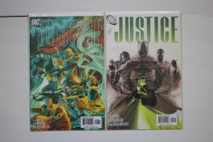 Justice 1 - 12 Complete Set Alex Ross, Jim Krueger DC Comics 2005 Series NM