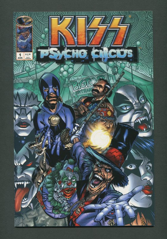 Kiss Psycho Circus #1  / 9.6 NM+ - 9.8 NM-MT /  August 1997