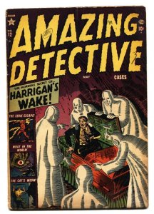 Amazing Detective Cases #12 1952- Atlas Pre-Code Horror- Krigstein