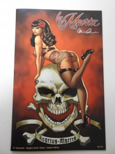 La Muerta #1 Naughty Skull & Bones/ Sombra Variant NM Condition! Signed W/ COA!