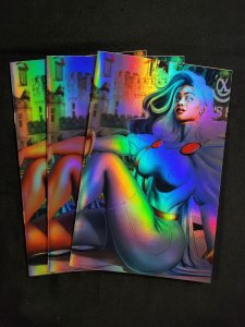Cool Comics 3PC - Holo Storm Covers Fernando N. Rocha / Pin-ups (9.0/9.2)