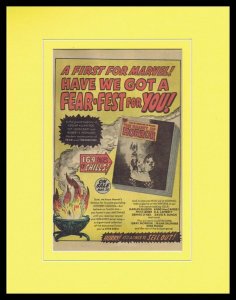 1973 Haunt of Horror Marvel Comics ORIGINAL Vintage 11x14 Framed Advertisement