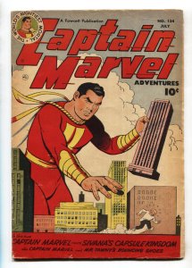 Captain Marvel Adventures #134--1952--Sivana---Mr Tawny--FN-