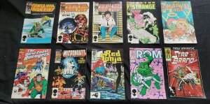 MISC MARVEL 10PC (FN/VF) COPPER AGE, POWER MAN & IRON FIST, MUPPETS 1984-87