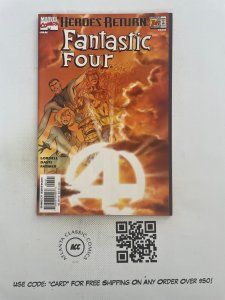 Fantastic Four # 1 NM 1st Print Variant Cover Marvel Comic Book Torch 6 SM12