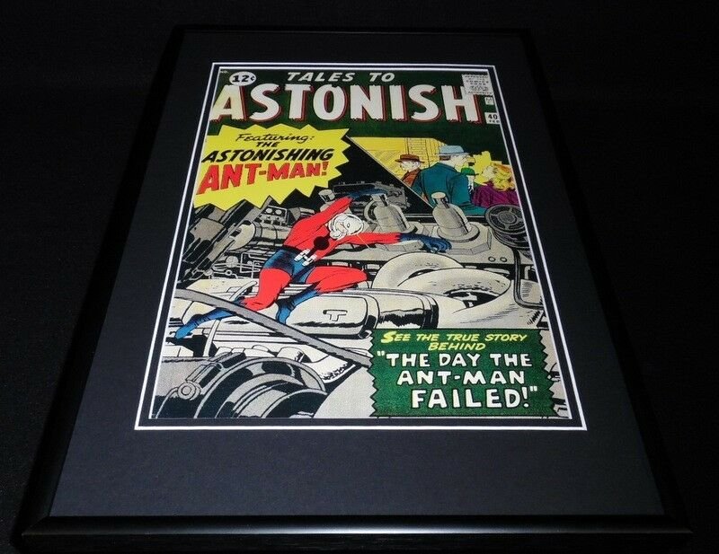 Tales to Astonish #40 Framed 12x18 Cover Poster Display Official RP Ant Man