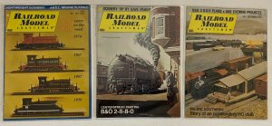 Railroad Model Craftsman Magazine lot 9 different books (1974)