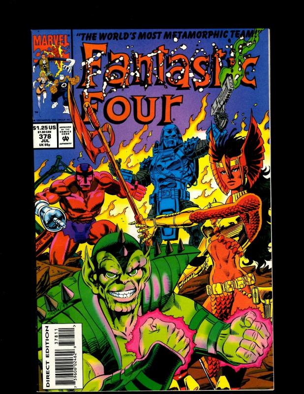 12 Fantastic Four Comics #373 374 375 376 377 378 379 380 381 382 383 384 GK17