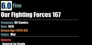 Our Fighting Forces 167 (1976) FN Bronze Age DC War Comics