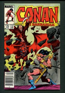 Conan the Barbarian #179 ( 7.5 VFN- ) Newsstand / Buscema Cover / 1986