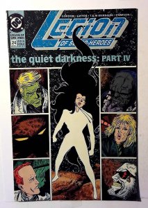 Legion of Super-Heroes #24 (1991) DC Comics 7.5 Lobo Darkseid Aria Comic Book