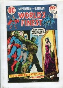 WORLD'S FINEST COMICS #220 (7.0) LET NO MAN WRITE MY EPITAPH!