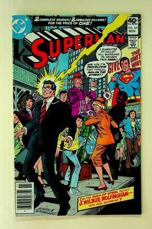 Superman #341 (Nov 1979, DC) - Very Fine 