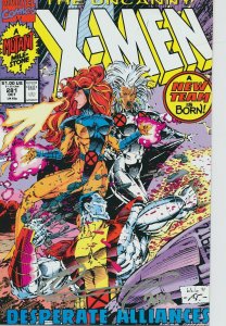 THE UNCANNY X-MEN #281 SIGNED BY WILCE PORTACIO MARVEL COMICS 1991 EB200