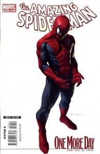 Amazing Spider-Man # 545 B  VARIANT COVER +ONE MORE DAY PT 4  NUFF SAID 