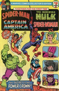 Spider-Man Capt America Incredible Hulk & Spider-Woman #1 (1981) VF- 7.5 Comic