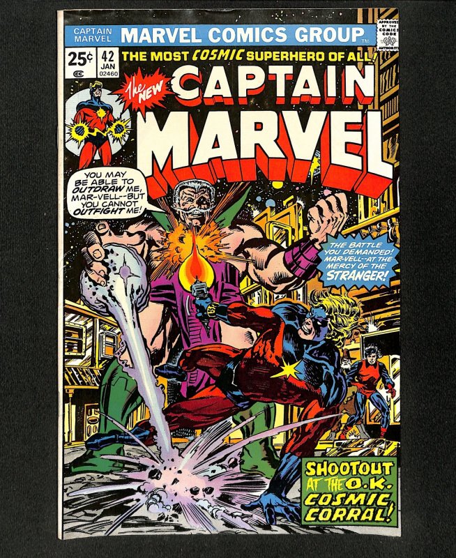 Captain Marvel (1968) #42