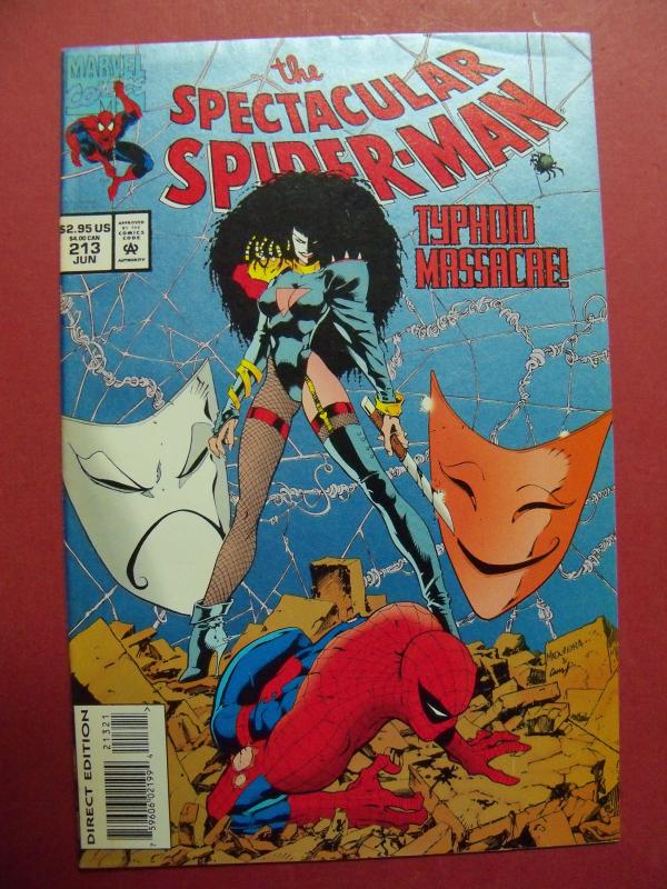 THE SPECTACULAR SPIDER-MAN #213 (VF/NM 9.0) OR BETTER MARVEL COMICS HIGH GRADE