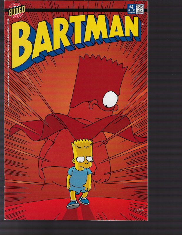 Bartman #4 (Bongo, 1994) NM