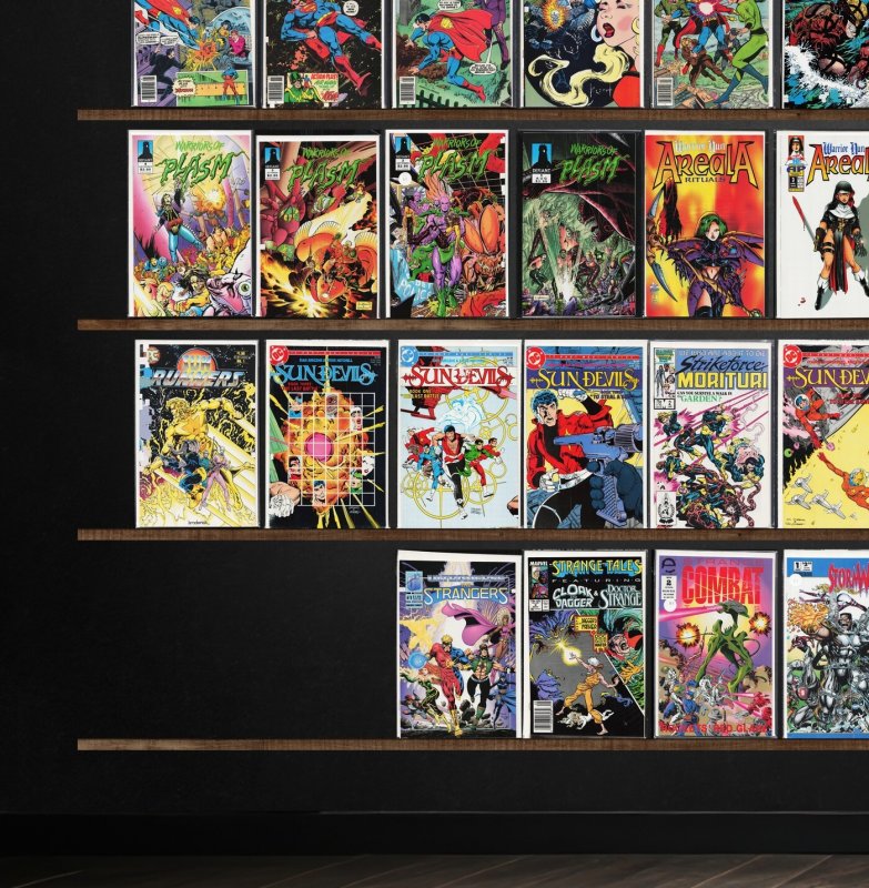 Huge Lot 150+ Comics with Action Comics, Stormwatch, Warriors Of Plasm & More!